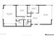 Floor plan showing bedroom, kitchen, living room dimensions at 148 E Coronado Rd # 45, Phoenix, AZ 85004