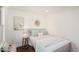 Bright bedroom with a queen-sized bed and calming decor at 1815 N Dayton St, Phoenix, AZ 85006