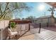 Relaxing deck with seating area and views of the backyard at 1815 N Dayton St, Phoenix, AZ 85006