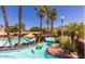 Resort-style pool with lazy river and a waterslide at 1817 E Hayward Ave # 3, Phoenix, AZ 85020