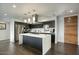 Modern kitchen with island and stainless steel appliances at 200 W Portland St # 817, Phoenix, AZ 85003