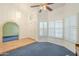 Bright entryway with tile flooring, high ceilings, and plantation shutters at 2124 E Virginia St, Mesa, AZ 85213