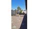 Small backyard with gravel and a sitting area at 2270 S Apache Dr, Apache Junction, AZ 85120