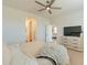 Main bedroom with ensuite bathroom and living room view at 3751 E Archer Dr, San Tan Valley, AZ 85140