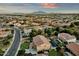 Aerial view showcasing house, pool and neighborhood at 3829 E Sawtooth Dr, Chandler, AZ 85249