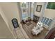 Open concept dining area with hardwood floors and large windows at 3829 E Sawtooth Dr, Chandler, AZ 85249