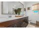 Elegant bathroom with double sinks and modern fixtures at 4077 S Sabrina Dr # 24, Chandler, AZ 85248