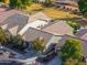 Aerial view of house and surrounding neighborhood at 4129 E Cathy Dr, Gilbert, AZ 85296