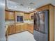 Modern kitchen with stainless steel appliances and granite countertops at 4200 N Miller Rd # 121, Scottsdale, AZ 85251