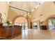 Elegant lobby with high ceilings and a chandelier at 4200 N Miller Rd # 121, Scottsdale, AZ 85251