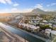 Aerial view of community near Tempe Town Lake and Papago Park at 4803 N Woodmere Fairway -- # 2002, Scottsdale, AZ 85251