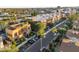 Aerial view of community and street at 4803 N Woodmere Fairway -- # 2002, Scottsdale, AZ 85251