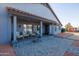 Spacious covered patio with comfortable seating at 510 E Desert Hills Estate Dr, Phoenix, AZ 85086