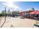 Play area with basketball court and playset at 510 E Desert Hills Estate Dr, Phoenix, AZ 85086