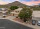 Two-story house with mountain views and a large yard at 6210 W Foothill Dr, Glendale, AZ 85310