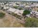 Aerial view showcasing home's backyard and location at 6210 W Foothill Dr, Glendale, AZ 85310