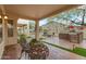 Outdoor kitchen and patio area at 6210 W Foothill Dr, Glendale, AZ 85310