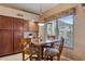 Kitchen nook with a table perfect for casual dining at 6210 W Foothill Dr, Glendale, AZ 85310