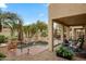 Inviting pool and spa area with a waterfall feature at 6210 W Foothill Dr, Glendale, AZ 85310