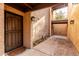 Private building entry with security door at 7402 E Carefree Dr # 113, Carefree, AZ 85377