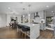 Spacious kitchen with marble island and stainless steel appliances at 840 W Earll Dr, Phoenix, AZ 85013