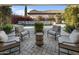 Relaxing patio furniture overlooking a refreshing pool at 8400 E Columbus Ave, Scottsdale, AZ 85251