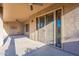 Covered patio with ceiling fans, providing shade and outdoor living space at 9754 E Natal Ave, Mesa, AZ 85209