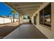 Covered patio with tile flooring, great for outdoor entertaining at 10896 E Sahuaro Dr, Scottsdale, AZ 85259