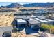 Modern house with mountain views in a luxury community at 12387 E Black Rock Rd, Scottsdale, AZ 85255