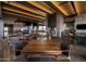 Modern clubhouse with a bar and comfortable seating areas at 12387 E Black Rock Rd, Scottsdale, AZ 85255