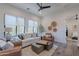 Bright Gathering room featuring a comfortable sofa and seating at 12387 E Black Rock Rd, Scottsdale, AZ 85255