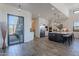 Spacious kitchen with island, stainless steel appliances, and modern cabinets at 12387 E Black Rock Rd, Scottsdale, AZ 85255