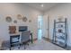 Functional home office with ample desk space and storage at 12387 E Black Rock Rd, Scottsdale, AZ 85255