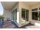 Spacious balcony with sliding glass doors leading to interior at 1717 E Morten Ave # 23, Phoenix, AZ 85020