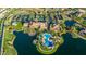 Resort-style community with lake, pool, and clubhouse at 17937 W Cedarwood Ln, Goodyear, AZ 85338