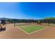 Well maintained outdoor pickleball courts at 17937 W Cedarwood Ln, Goodyear, AZ 85338