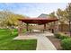 Community picnic area with shaded pavilion and grills at 2725 E Mine Creek Rd # 1121, Phoenix, AZ 85024