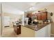 Modern kitchen with stainless steel appliances and granite countertops at 2725 E Mine Creek Rd # 1121, Phoenix, AZ 85024