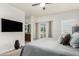Main bedroom with en-suite bathroom and patio access at 2821 S Skyline Dr # 165, Mesa, AZ 85212