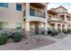 Building exterior, showing the front entrance at 2821 S Skyline Dr # 165, Mesa, AZ 85212