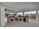 Outdoor kitchen with built-in grill and pergola cover at 4648 S Emery --, Mesa, AZ 85212