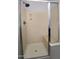 Clean shower with built-in seat at 4648 S Emery --, Mesa, AZ 85212