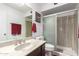 Clean bathroom with shower and vanity at 5984 W Augusta Ave, Glendale, AZ 85301