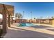 Community pool with surrounding patio and lounge chairs at 5984 W Augusta Ave, Glendale, AZ 85301