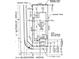 A detailed property survey depicts the layout of the one-story home, including a patio, two-car garage, and surrounding lot lines at 7802 E Quintana Ave, Mesa, AZ 85212