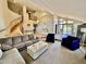 Open living space with hardwood floors and comfortable seating at 938 W Iris Dr, Gilbert, AZ 85233