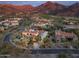 Aerial view of the property, highlighting its location and surrounding landscape at 10163 E Hualapai Dr # 2917, Scottsdale, AZ 85255