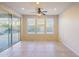 Bright dining area with sliding door to backyard at 1132 W Santa Gertrudis Trl, San Tan Valley, AZ 85143