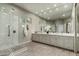 Large bathroom with walk-in shower and vanity at 11664 E Caron St, Scottsdale, AZ 85259