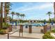 Community pool with surrounding landscaping at 11664 E Caron St, Scottsdale, AZ 85259